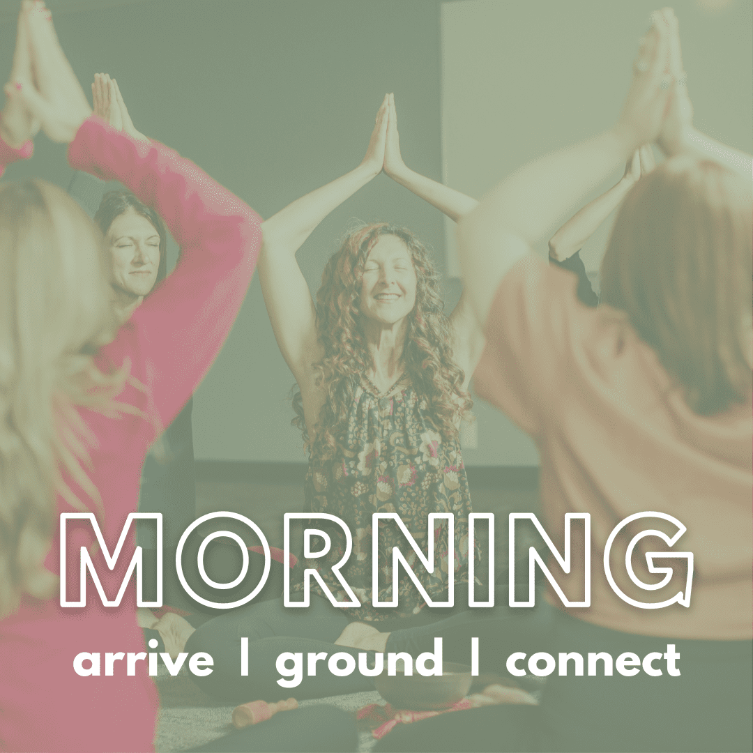 Morning — arrive, ground, connect